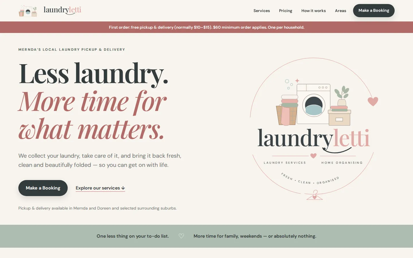Laundryletti website on a laptop and a phone